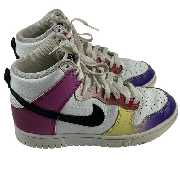 Nike Dunk High Summit Multi Color Sneaker FD0802-100 Womens Size 5.5 - Picture 2 of 8